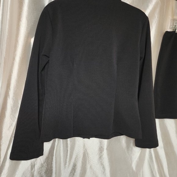 Pre-owned G.A.S. Black Jacket and Mini Skirt Set sz 13 Great Condition and CUTE - Picture 8 of 10